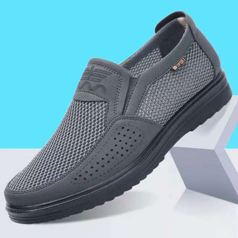 Baskets de sport tendance pour hommes, chaussures de randonnée respirantes, mocassins, chaussures décontractées, été 2023