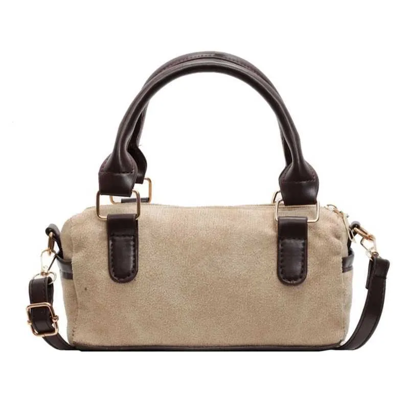 Borsa a tracolla retrò da donna, borsa alla moda in pelle PU con stili vintage, borsa a tracolla per uso in ufficio C241217_voghion.com