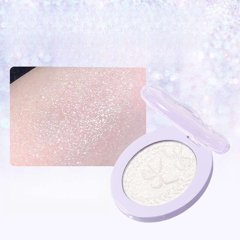 Glitter Cube Deco Pudră de finisare pentru fard de obraz natural iluminator_voghion.com