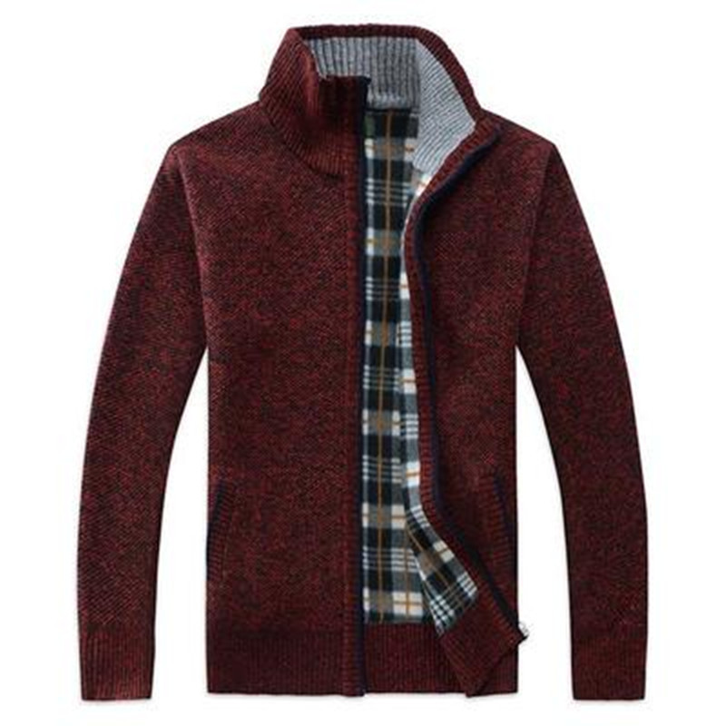 2023 Strickjacke Oberbekleidung für Männer Herbst trendige dünne Pulloverjacke Herrenpulloverjacke_voghion.com