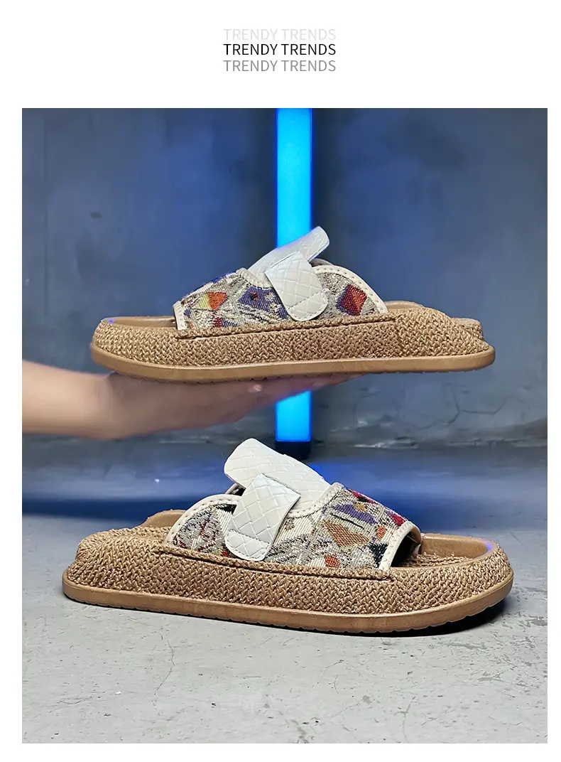 Sandali da mare e ciabatte da uomo stile casual alla moda_voghion.com