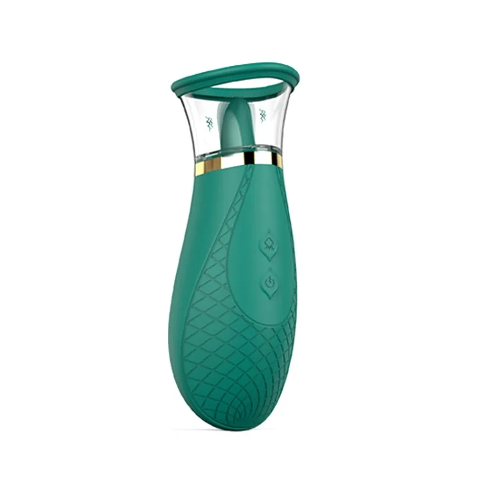Klitorisvibrator Mit Zungenstimulation Und Brustwarzenmassage_voghion.com