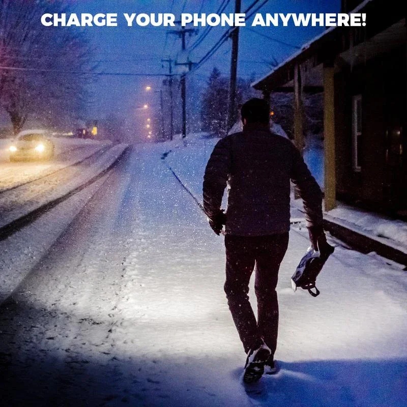 Super Bright Led Flashlight Rechargeable With Digital Display_voghion.com