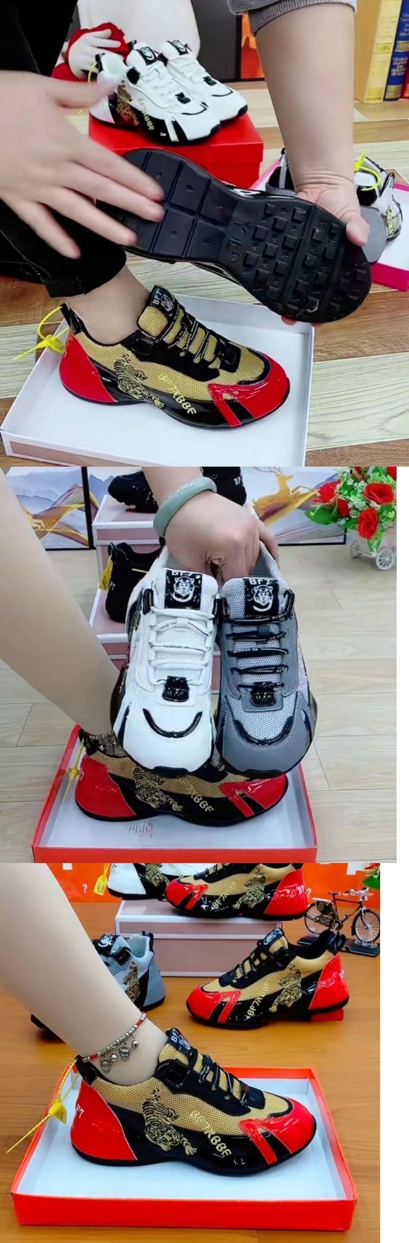 Zapatillas deportivas transpirables de otoño para mujer, estilo papá, informales, a la moda, para correr_voghion.com