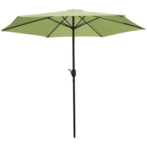 3m Banana Parasol Garden Cantilever Umbrella Base Beach Sun Shade Patio Canopy_voghion.com