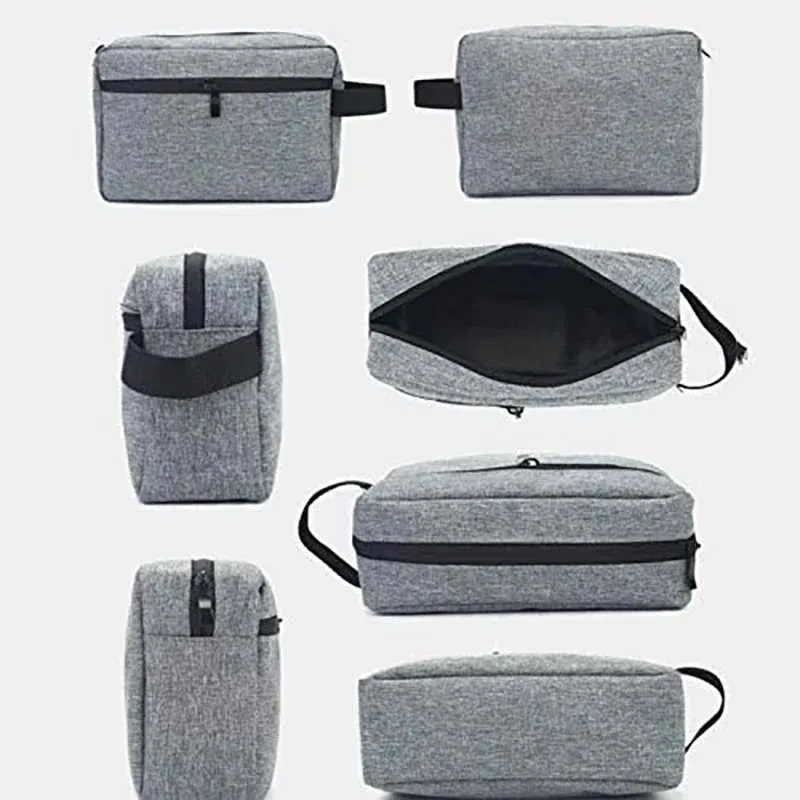 Neceser de viaje para hombre, neceser impermeable para maquillaje, belleza y rostro, organizador de bolsos._voghion.com