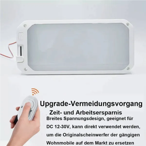 30V Dimmable LED Ceiling Spotlight For Camper Van & Caravan Interior_voghion.com