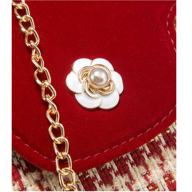 Elegant Women's Shoulder Bag Handheld Bag For Wedding And Bridal_voghion.com