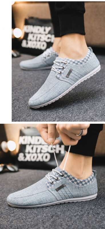 Herren Tennisschuhe Sportschuhe Sneakers Sohle aus synthetischem Gummi Rutschfeste gepolsterte vielseitige Sneakers Schuhwerk_voghion.com