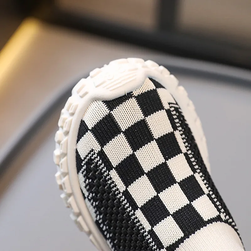 Sneakers Jenter Gutter Fritidssko Pustende netting Myke såler Happysteps Småbarnssko Størrelser US5c-US1y_voghion.com