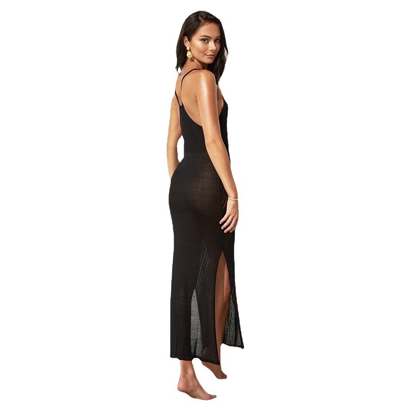 2023 neue Sling Gestrickte Urlaub Rock Bikini Strand Kleid Frauen_voghion.com