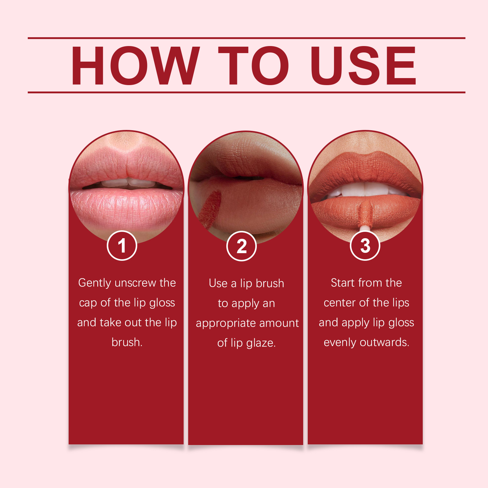 Zephoco Orange Matte Lip Glaze Long Lasting Hydrating Lipstick_voghion.com
