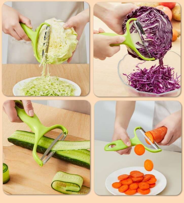 【 32000 People's Collection 】 Scraper And Wiper, Japanese Purple Shredder, Large Wide Mouth Cabbage Shredder_voghion.com
