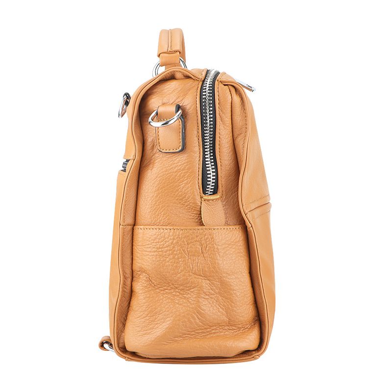 URBAN MASTER Damen-Rucksack aus echtem Leder in Sloid-Farbe, stiolle, schlichte Umhängetasche, modische_voghion.com
