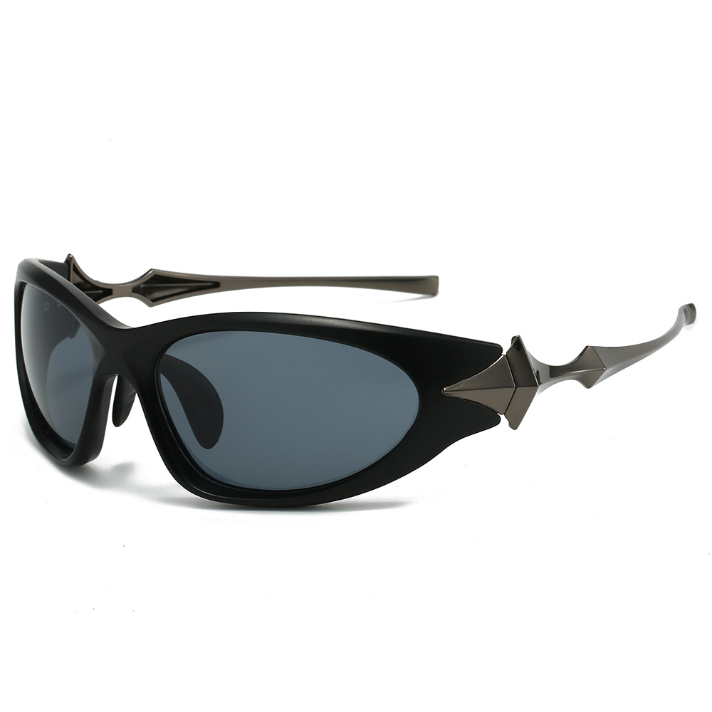 2023 New Four-Corner Star Y2K Cyberpunk Futuristic Hot Girl GM Sunglasses_voghion.com