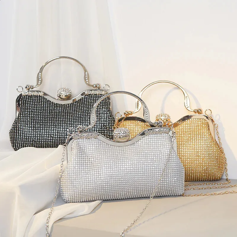 Dámska večerná kabelka, kabelka cez rameno, dámska kabelka, denná, spojka, svadobná kabelka, párty, banket, čierno-zlatá, kabelka pre ženy 240827_voghion.com