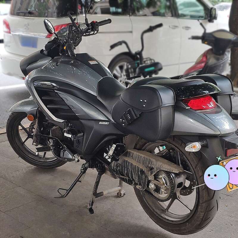 Motorollers, motocikls, elektriskais velosipēds, universāla āda, ūdensnecaurlaidīga sānu bagāža, seglu soma un uzglabāšanas soma_voghion.com