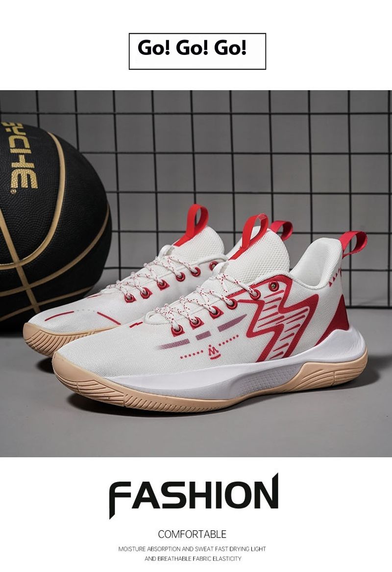 Hohe qualität gummi laufsohle professionelle basketball schuhe gelb braun casual turnschuhe dämpfung_voghion.com