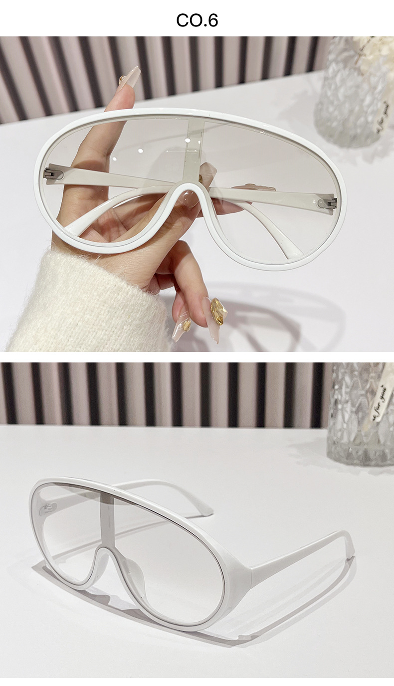 Stylish Large Frame Sunglasses For Men Spring Style Protective_voghion.com
