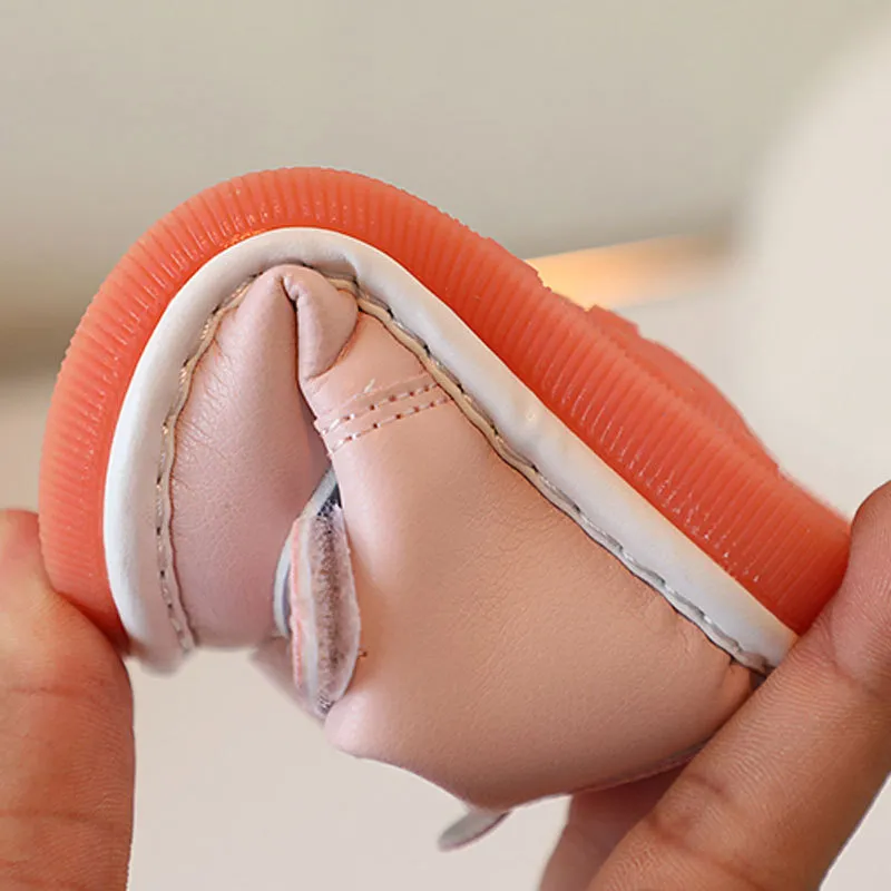 Baby Newborn Casual Squeaky Toddler Soft Bottom First Walking Kidsnest Children's Sneakers Rabbit Cartoon Kids Shoes_desvips.com