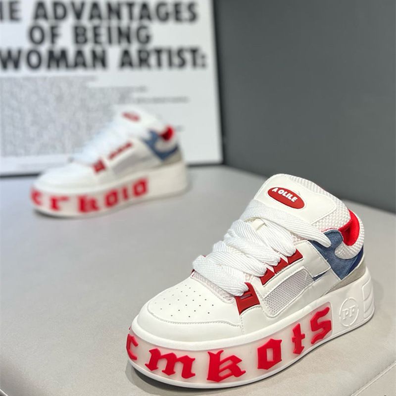 Personalized Fashion Comfortable Casual Campus Student Thick Soles Increase Board Shoes Male_voghion.com
