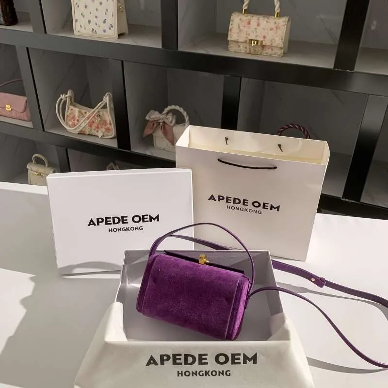 Kleine süße lila Damen Geldbörsen und Handtaschen Frauen Party Schulter Reisetasche Vintage Design Clutch Crossbody Mode neu_voghion.com