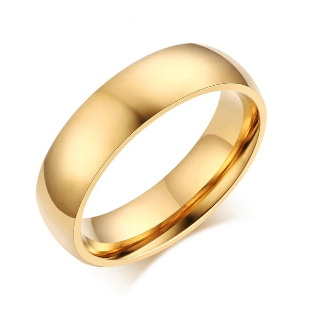 Mode ZORCVENS Klassische Verlobungsringe für Frauen Männer Edelstahl Paar Eheringe Modemarken Schmuck_voghion.com
