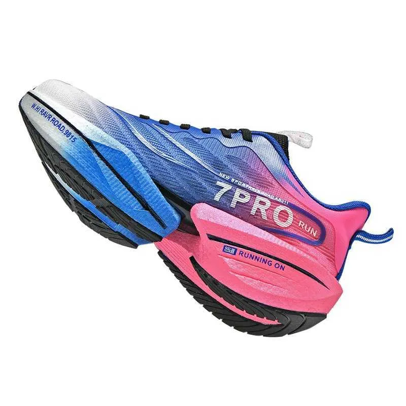 Carbon Plate Couples Running Shock-Absorbing Rebound Ultra-Light Sports Shoes For Men And Women Summer Mesh Breathable_voghion.com