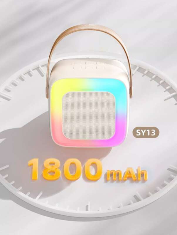 Set KTV per famiglie, microfono per karaoke, macchina tutto in uno, regalo per bambini Bluetooth, audio portatile per donne_voghion.com