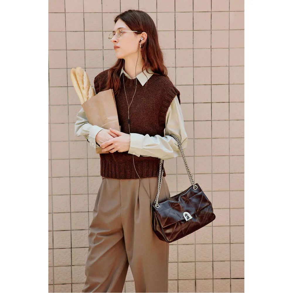 Shoulder Bag Crossbody Bag Large Capacity Leather Handbag For Women_voghion.com