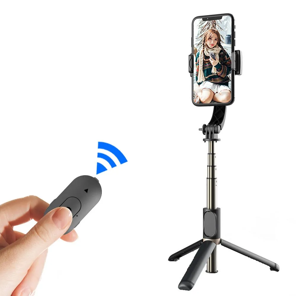 Mobile Video Anti Shaking Vlog Uniaxial Stabilizer Live Bluetooth Selfie Stick Tripod Horizontal And Vertical Shooting_voghion.com