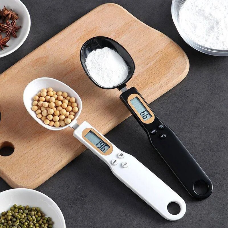 Mini Spoon Scale Digital Kitchen Scale Electronic LCD Food Scale 0.1-500g Cooking Flour Milk Coffee Powder Weight Measure Spoon_voghion.com