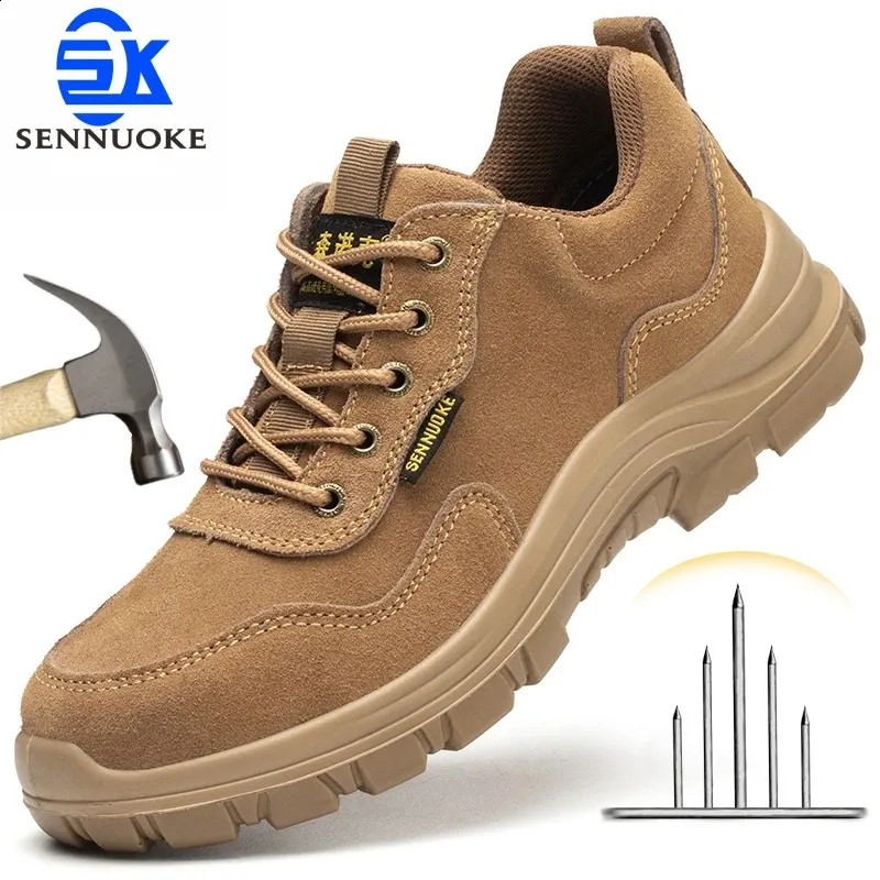Safety worker lightweight work shoes no transportation industrial safety protection 240918_voghion.com