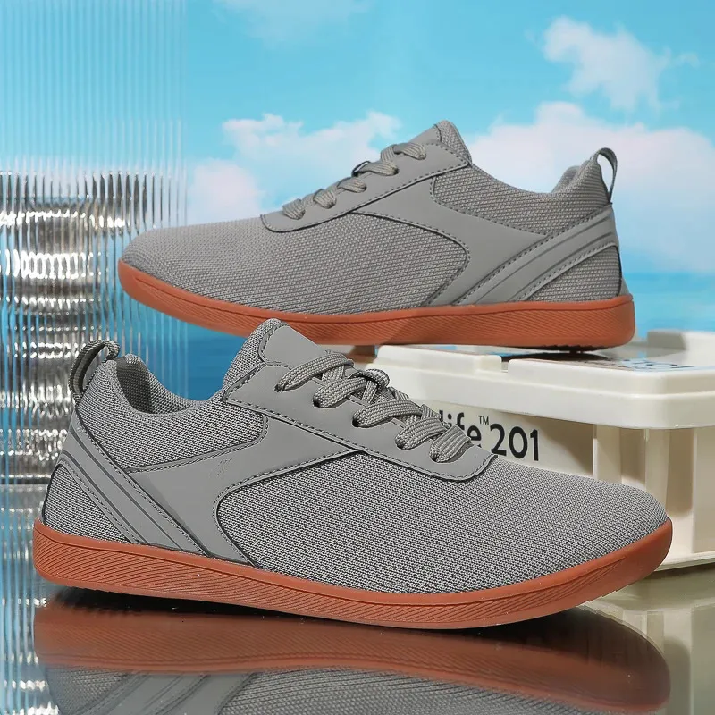 Minimalist Barefoot Unisex Lightweight Breathable Zero Soles Wide Toe Mens Running Outdoor Casual Walking Shoes 240617_voghion.com