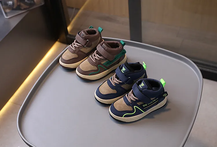 Baskets de basket-ball pour enfants, chaussures de course pour filles et garçons, légères, Happysteps, antidérapantes, pour tout-petits, tailles_voghion.com