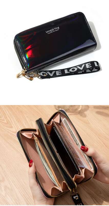 Portemonnaie, Handtasche, Kaartebeutel, Dammetasch, Sporttasch, Härentasch, Multifunktionell grouss Kapazitéit, stilvoll a schéin_voghion.com