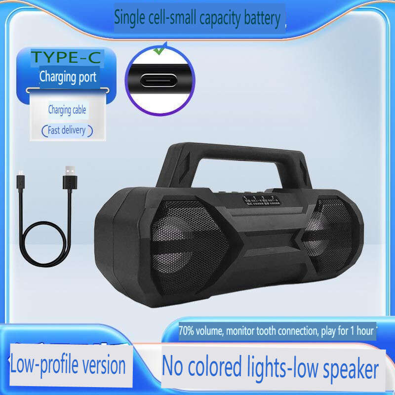F5 Bluetooth [dobbel høyttaler subwoofer] Square Dance utendørs høyt volum ultralang utholdenhetsbetalingssending_voghion.com