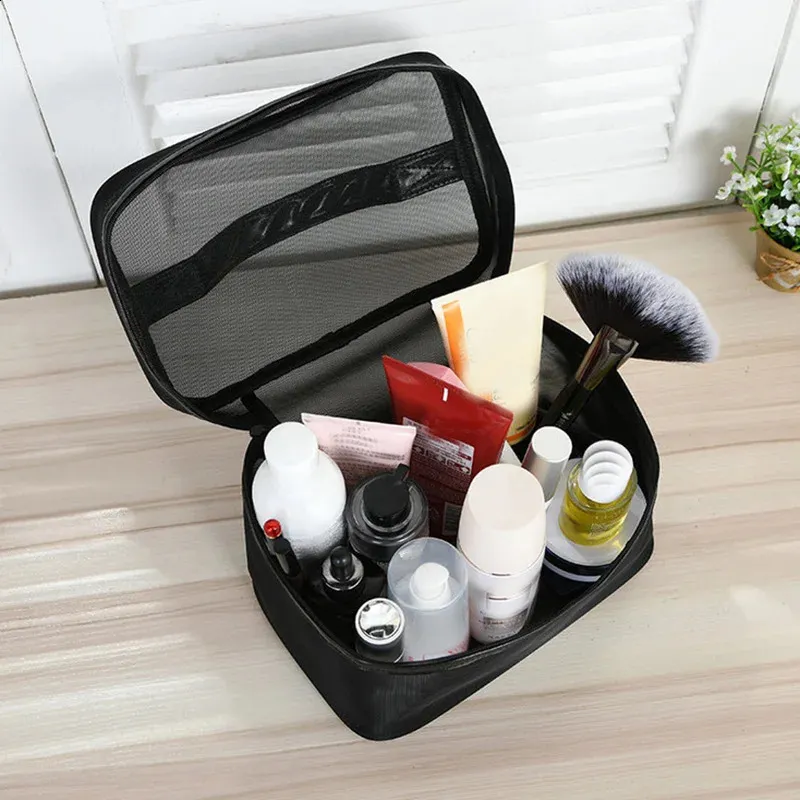Mesh Transparent Make-Up Männer Frauen Kleine Große Reise Kosmetische Veranstalter Fall Necessaries Make-Up Waschen Kulturbeutel_voghion.com