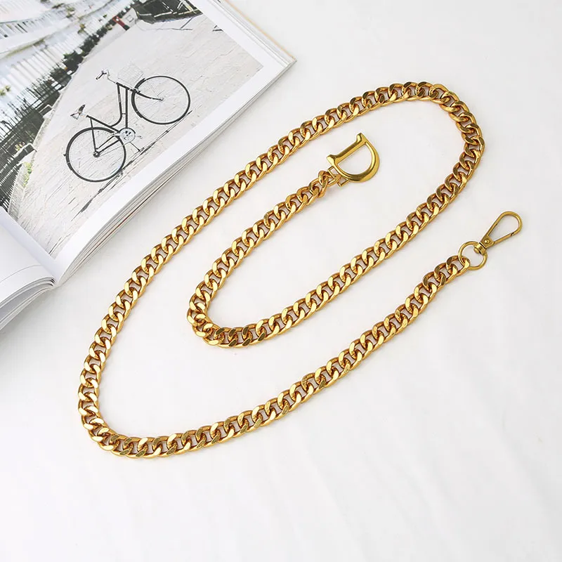 Gürtel Punk Kette Gürtel Kreis Damen Legierung Für Frauen Metall Weibliche Bund Kleider Koreanische Mode Taille StrapBelts_voghion.com