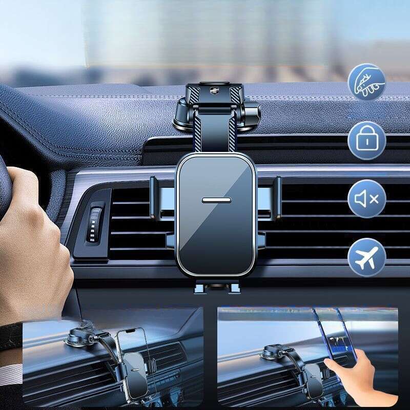 kokkupandav ja pöörlev näidikupaneel, auto õhu väljalaskeava, fikseeritud mobiiltelefoni kronstein_voghion.com