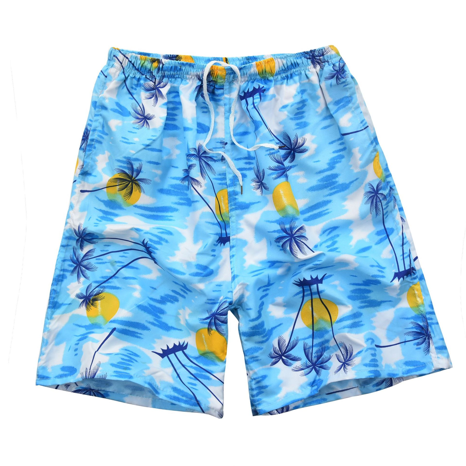 Men's Beach Shorts Quick Drying Loose Comfortable Five Point Shorts_voghion.com