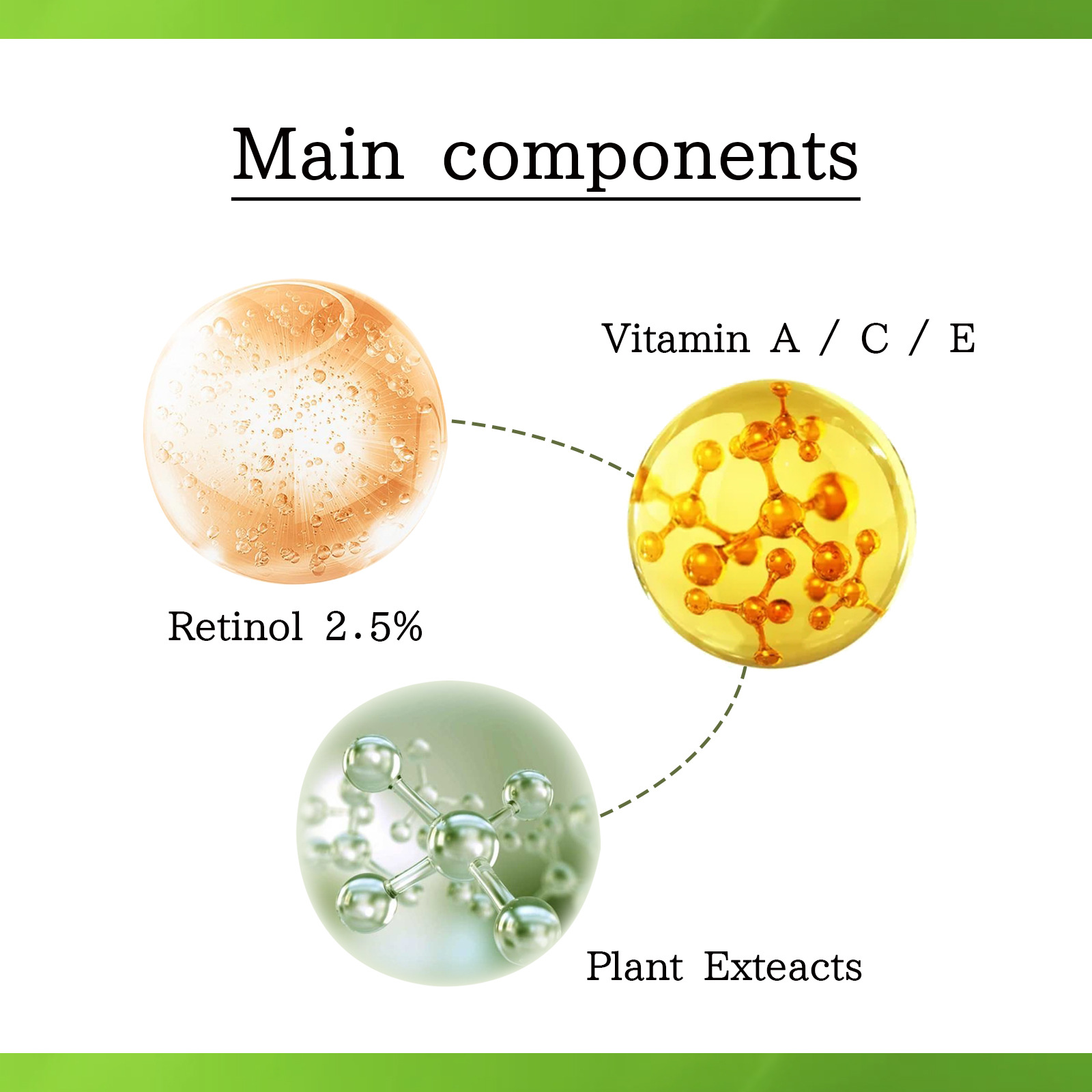 OUHOE Essenza di retinolo Antirughe, rassodante, illuminante e riparatrice delle linee sottili intorno agli occhi_voghion.com