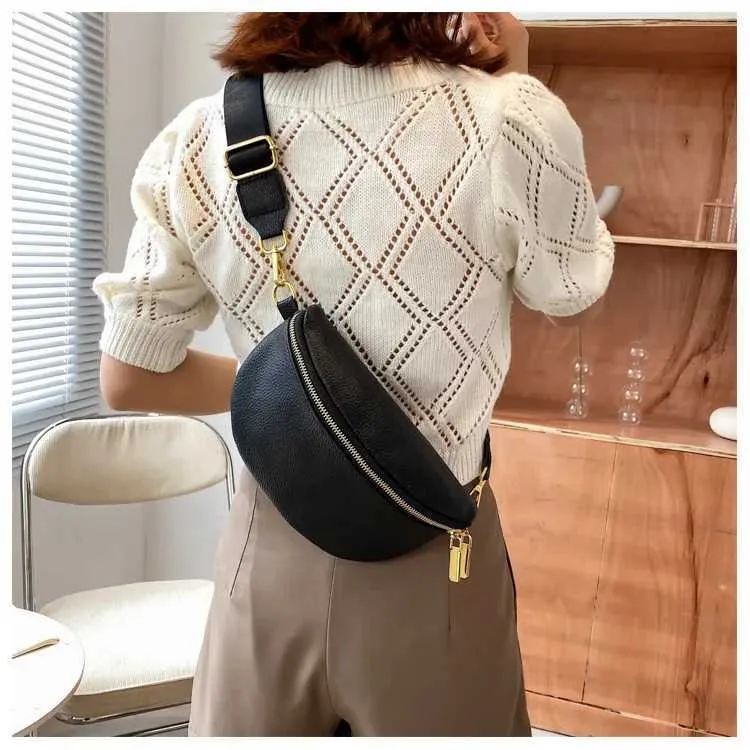 Mode Fanny Frauen Taille Pack Casual Crossbody Brust Taschen Unisex Hip Bum Reise Wasserdichte Gürtel Tasche Sport Geldbörse_voghion.com