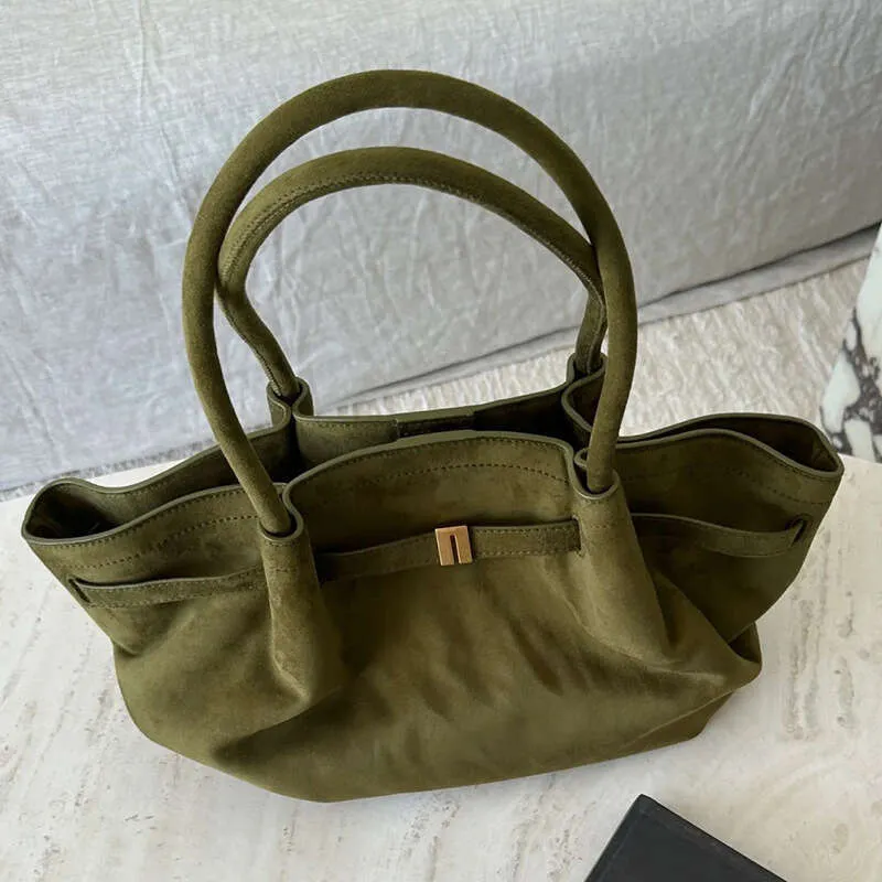 2024 neue Wildleder Leder Unterarm Schulter Für Frauen Mode Große Kapazität Handtasche Design Hochzeit Pendler Crossbody Tote_voghion.com