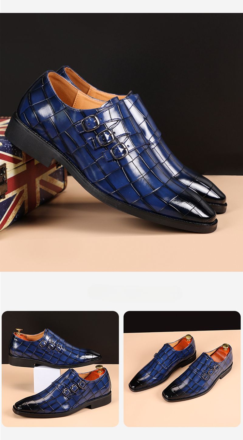 Ανδρικά επαγγελματικά casual φόρεμα Oxfords επίσημα παπούτσια με κορδόνια για γραφείο, πάρτι και καθημερινά ρούχα_voghion.com