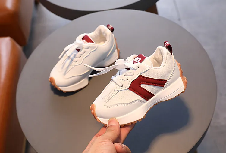 Outdoor Children's Fashion Anti-slip Kids Athletic Girls Boys Sports Shoes Lightweight Breathable Child Casual Sneakers_voghion.com