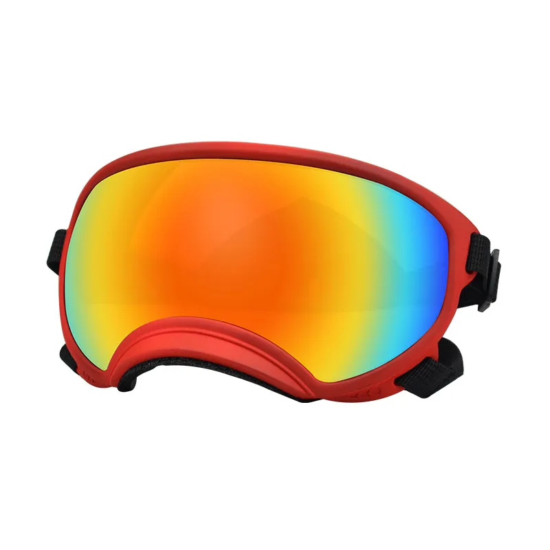 Sonnenbrillen Schutzbrillen UV-Schutzbrillen mit verstellbarem Riemen für große und mittelgroße Hunde Haustierzubehör Pink_voghion.com