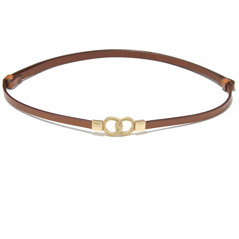 Versatile Women's Leather Belt For Dresses And Sweaters Stylish_voghion.com