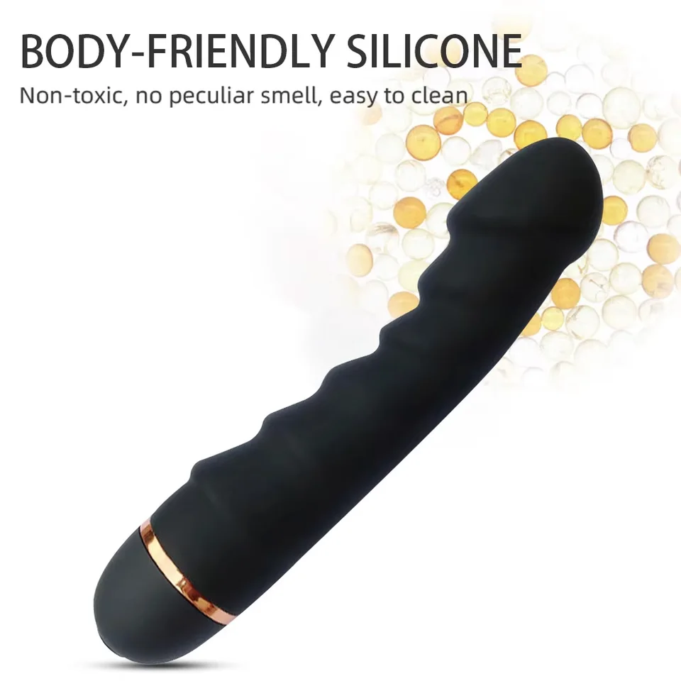 Realistischer Silikonvibrator Mit 20 Modi Für Die Stimulation_voghion.com