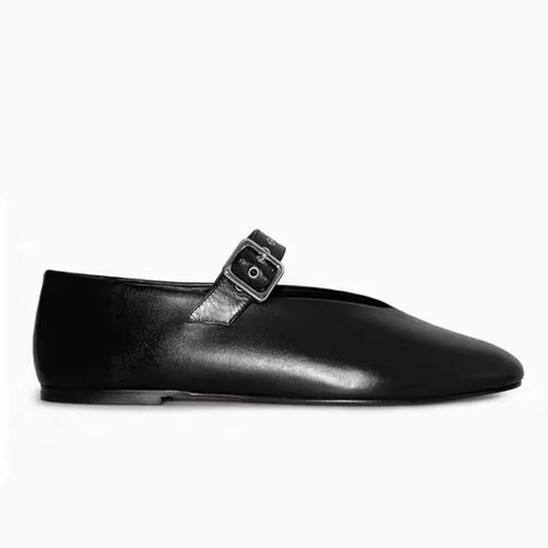 Wohnungen Frauen Loafers Designer Flache Mode Gemütliche Walking Leder Schuhe 2024 Herbst Neue Trend Sport Kleid Chaussure_voghion.com
